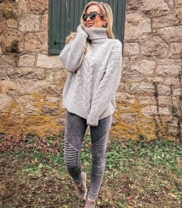 Cozy Sweaters and Leggings