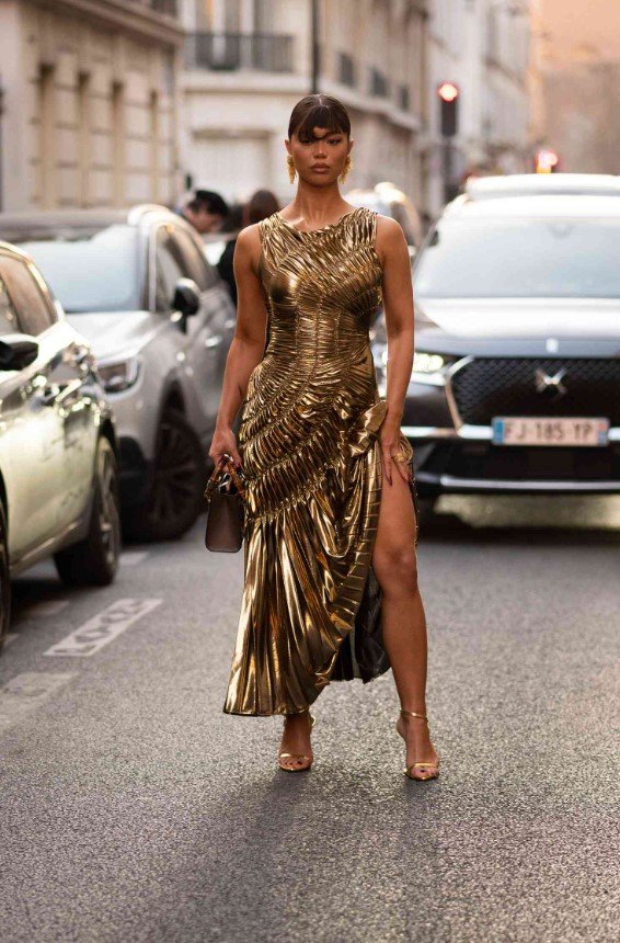 Metallic and Shiny Fabrics