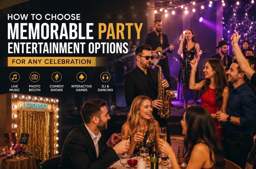 Memorable Party Entertainment Options